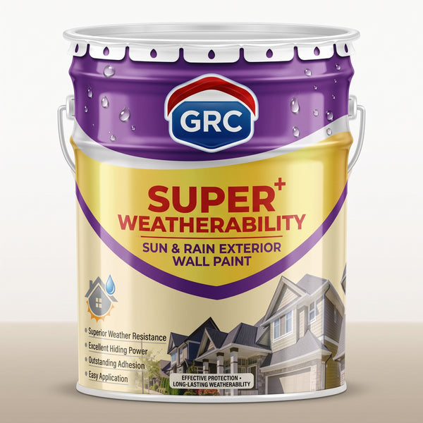 GRC Super Weather Ability Sun & Rain Exterior Wall Paint